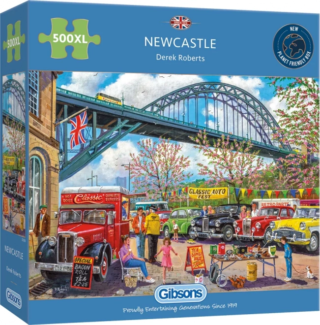 Gibsons puzzle Newcastle XL 500 darabos