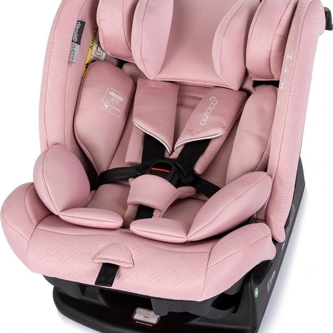 Chipolino Aviato i-Size 40-150cm autósülés Rózsaszín Marshmallow