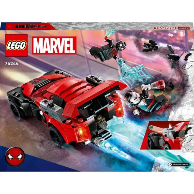 Miles Morales és Morbius csata - LEGO Super Heroes