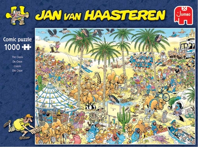 Jan Van Haasteren oázis puzzle 1000 darabos