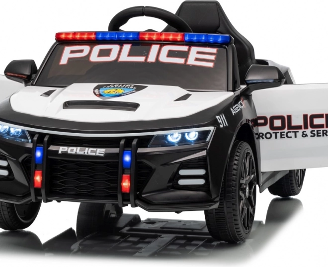 Fekete rendőrautó 911 Ügynökség