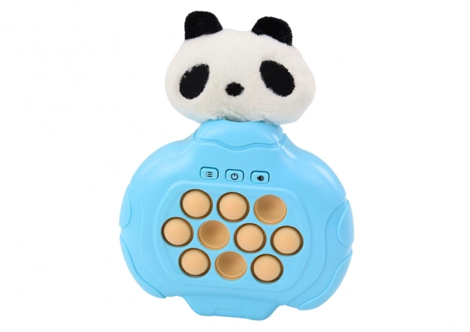 Panda pop-it plüss ügyességi konzol