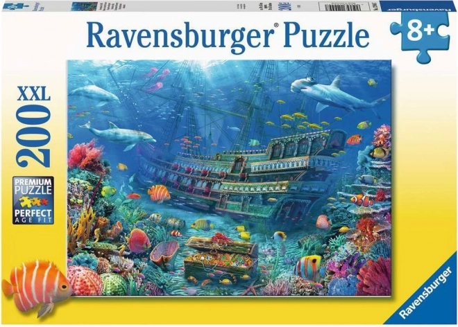 Víz alatti felfedezés Ravensburger puzzle 200 darabos