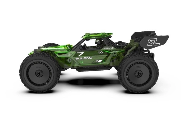 Zöld RC Buggy Autó Építőkészlet