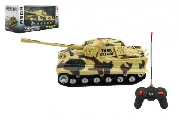 RC tank panther hanggal és fénnyel