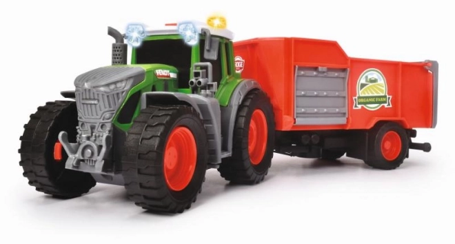 Farm traktor utánfutóval 26 cm