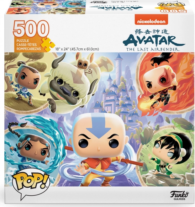 Funko Games Puzzle Az Utolsó Léghajlító 500 Darabos