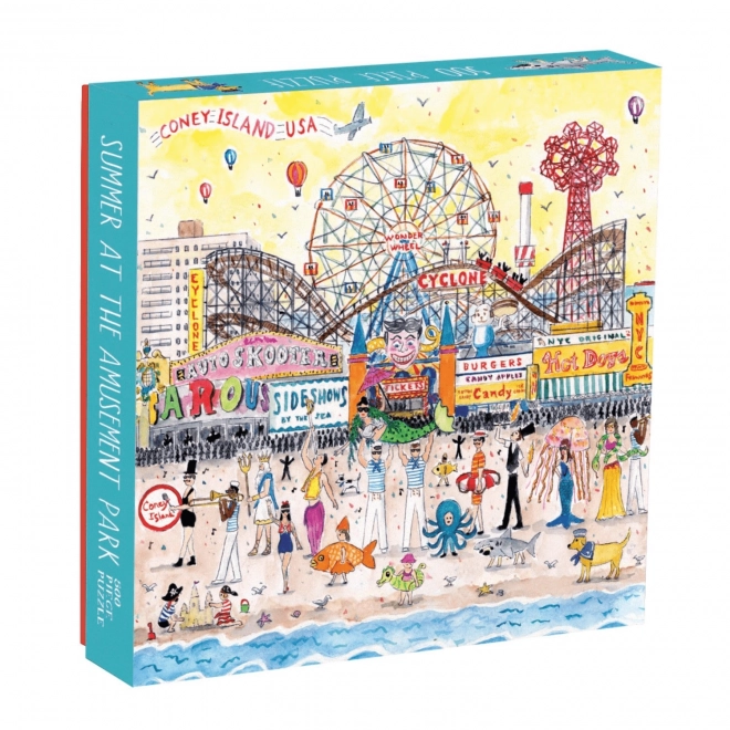 nyári kaland puzzle vidámpark 500 darab