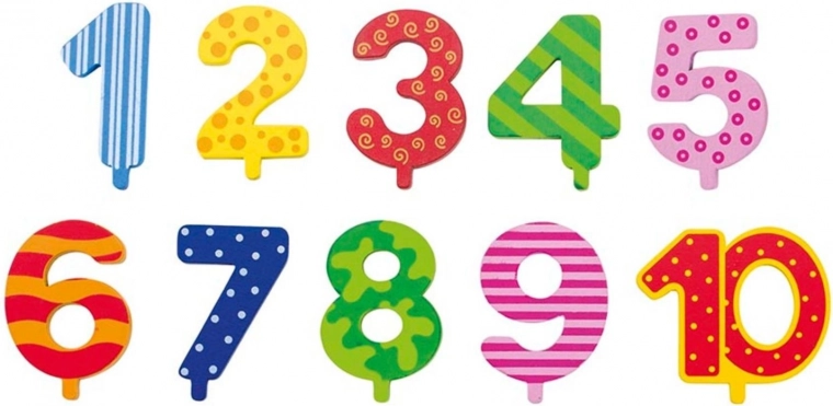 1–10-ig terjedő számok minden korosztályhoz