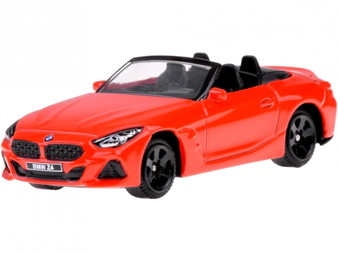 Fém kisautó BMW Z4 M40i licencelt modell 1:57 méretarányban