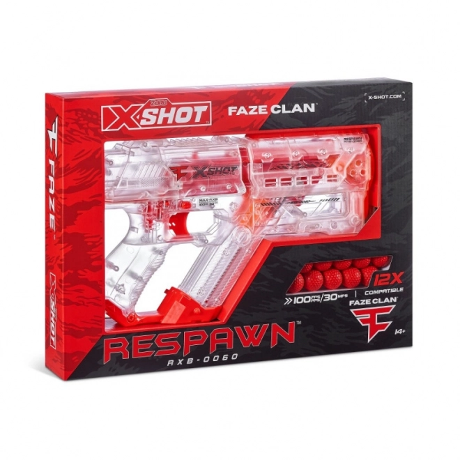 X-shot fase respawn lövő 12 golyóval