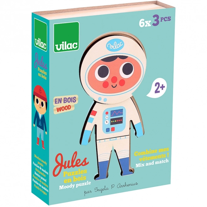 Vilac öltöztető puzzle - Jules