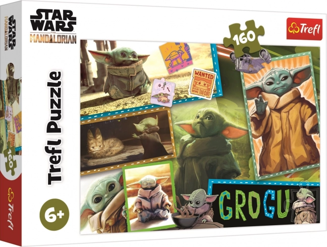 Star Wars Mandalorian Grogu puzzle 160 darabos