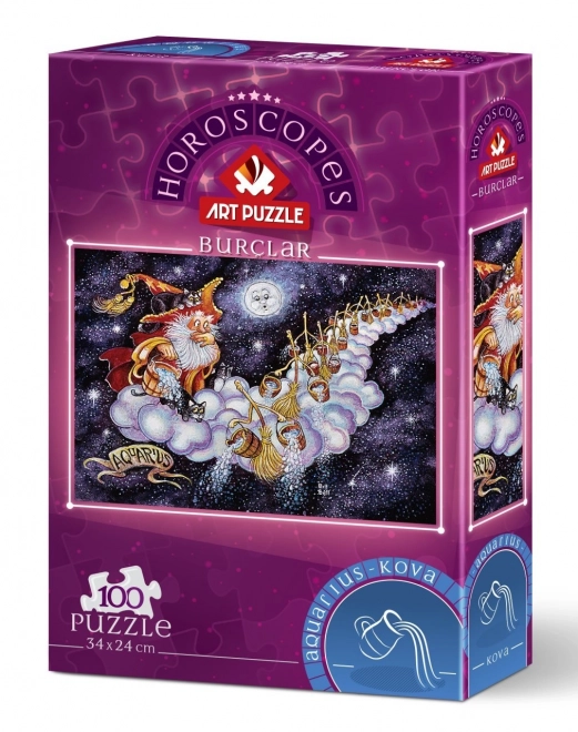 Vízöntő horoszkóp puzzle 100 darabos