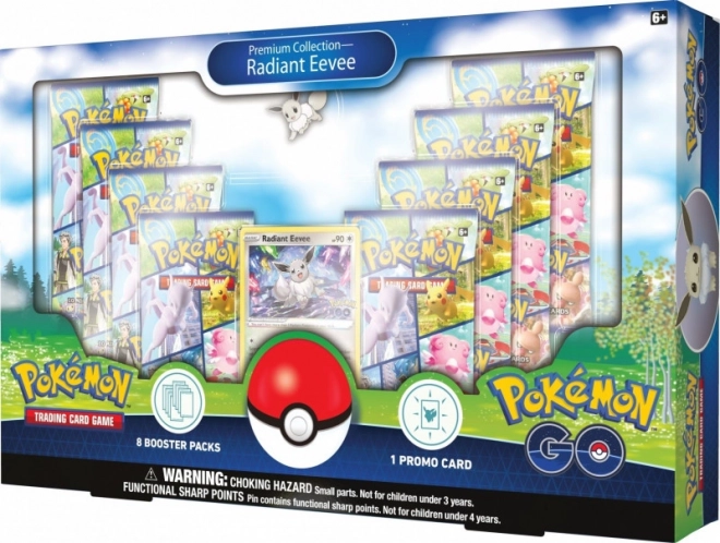 Pokémon TCG Pokémon GO Ragyogó Eevee Prémium Kollekció