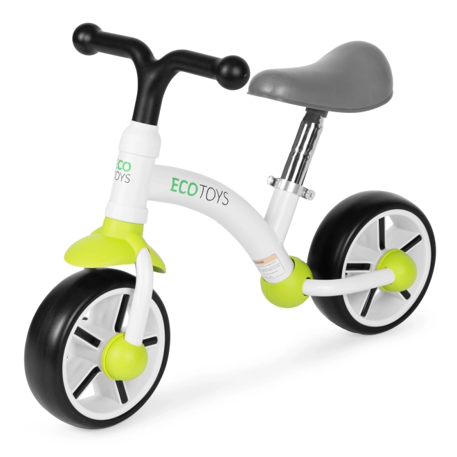 Gyerek futóbicikli zöld EVA kerekekkel – ECOTOYS