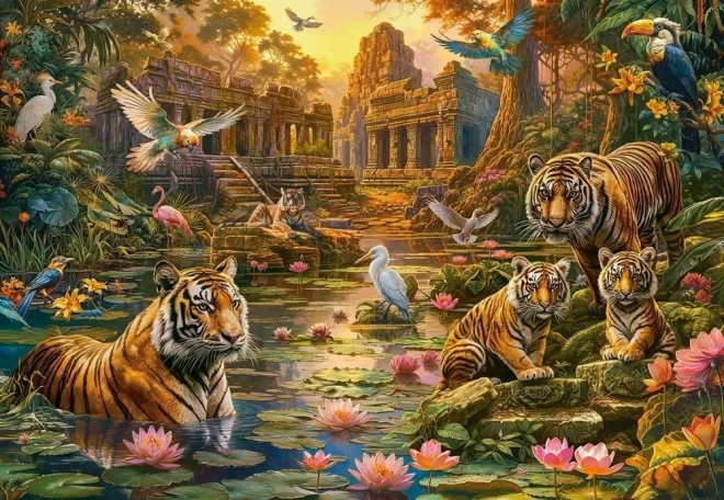 Tigris paradicsom 1000 darabos puzzle