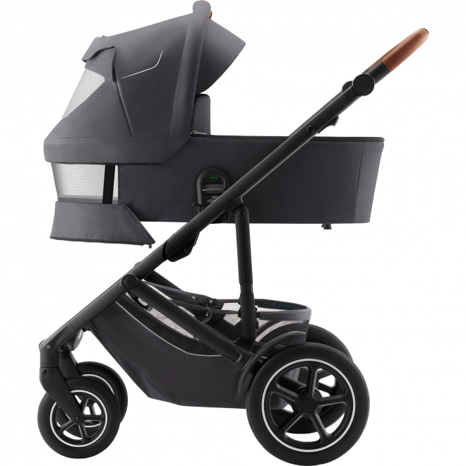 Kombinált babakocsi szett Smile 5Z és Baby-Safe PRO Classic, Midnight Grey