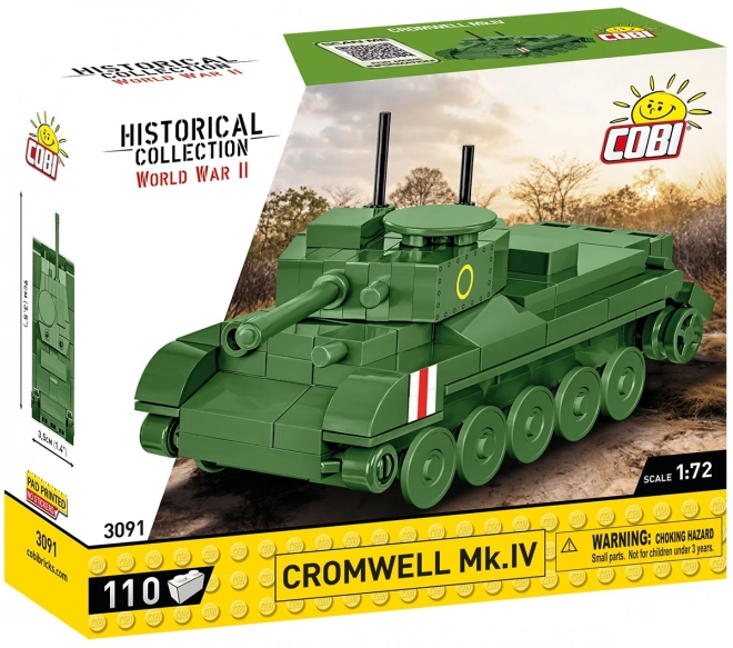 cobi II. világháború Cromwell Mk. IV tank modell