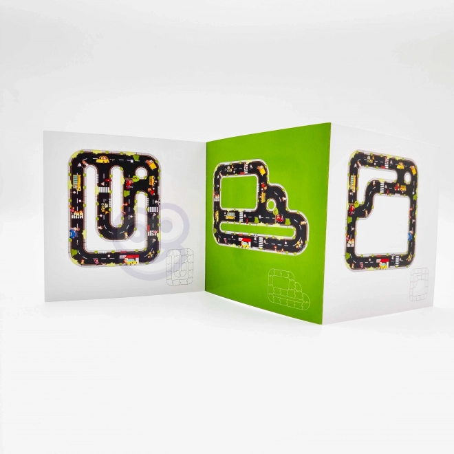 Woopie Green városi puzzle gyerekeknek - Autópálya