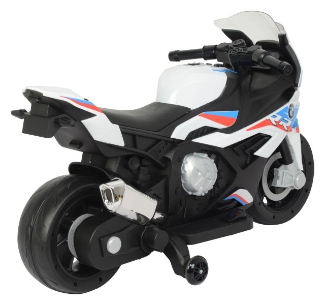 Elemes motorkerékpár BMW S1000RR fehér