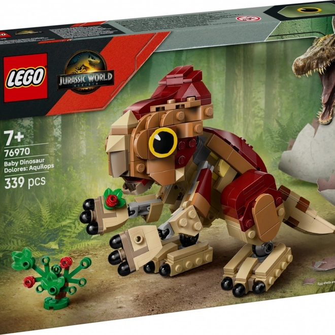 LEGO Jurassic World Kis dinoszaurusz Dolores: Aquilops