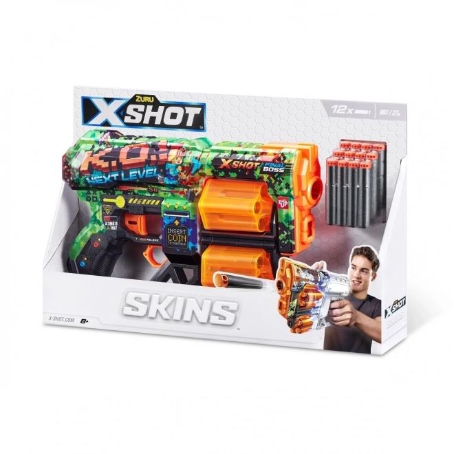 X-Shot Skins Dread habszivacs lövő játék