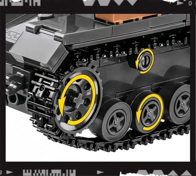 Panzer IV harckocsi építő készlet - COBI