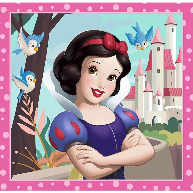 Disney Hercegnők Gyönyörű Virágok 3 az 1-ben Puzzle