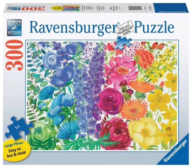 Floral Szivárvány 300 Darabos Puzzle