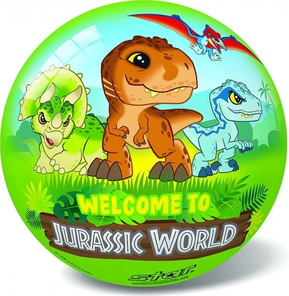 Labda dinoszauruszokkal 14 cm gyerekeknek