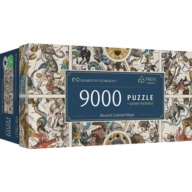 Trefl csillagtérkép puzzle - 9000 darabos