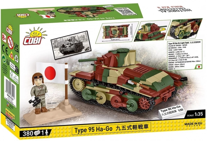 type 95 ha-go japán könnyű tank modell