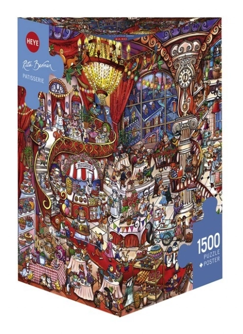 Heye puzzle cukrászda 1500 darab