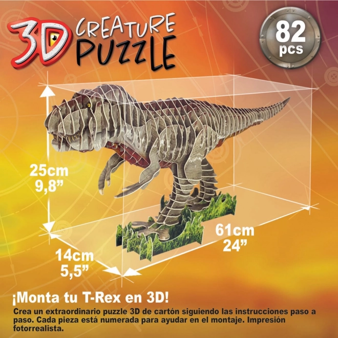 edu 3D puzzle T-Rex