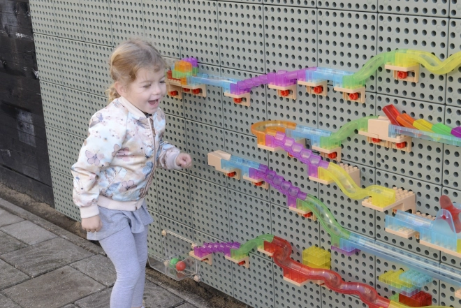 Masterkidz építőkészlet golyópálya STEM Tábla 440 darab