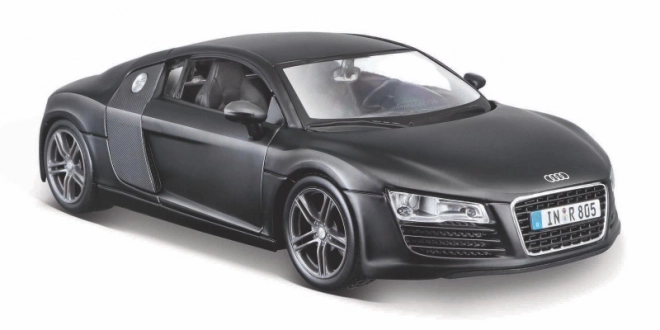 Audi R8 fekete kompozit modell