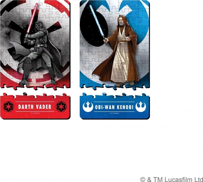 Puzzle párbaj Star Wars: Darth Vader vs Obi-Wan Kenobi