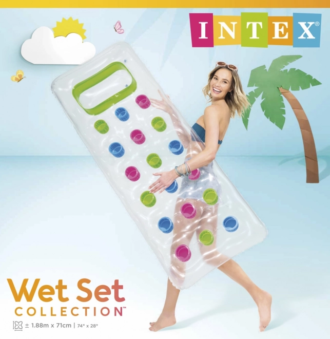 Felfújható strandmatrac 188 × 89 cm Intex