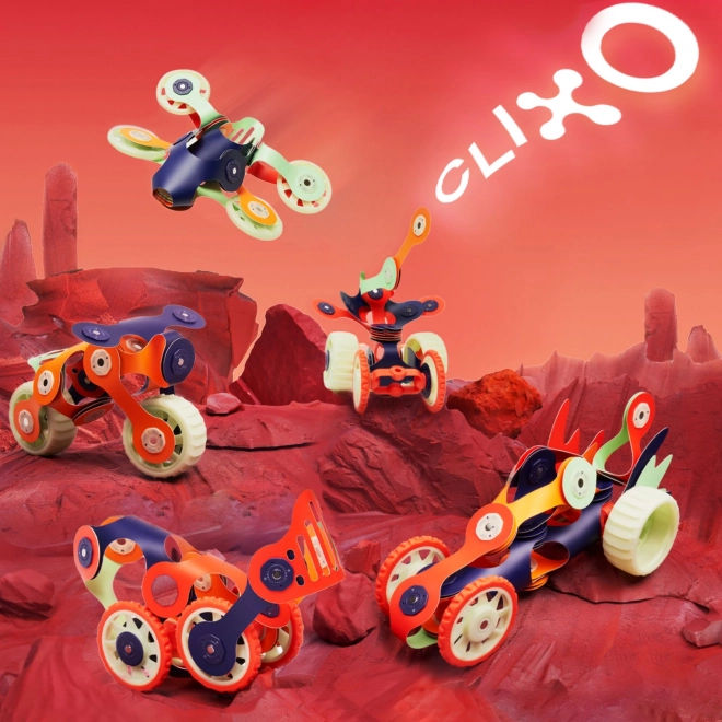 Clixo Mars Rover mágneses építőkészlet