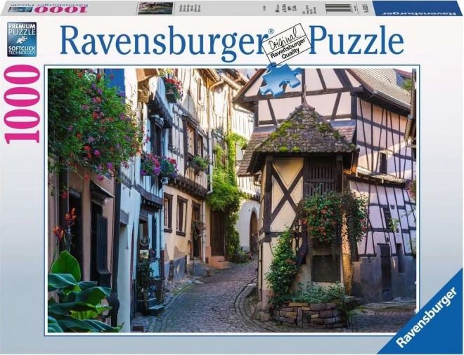 Eguisheim puzzle Franciából 1000 darabos Ravensburger