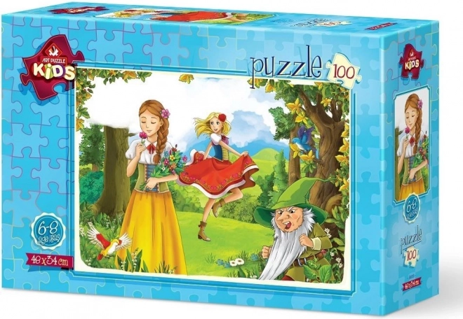 Mese Rózsa Puzzle 100 Darabos