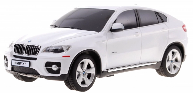 Távirányítós BMW X6 fehér SUV modell