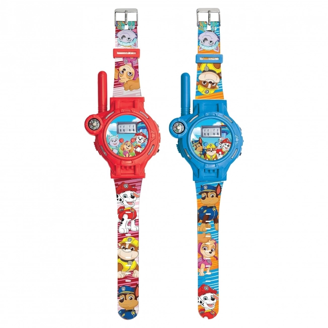 Karóra walkie-talkie-val Paw Patrol Lexibook