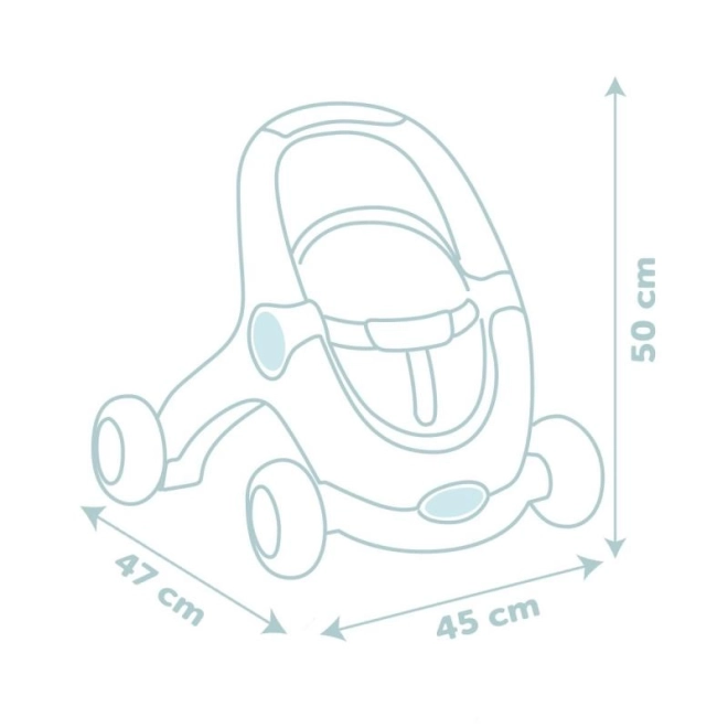 Gyermek járássegítő 3 az 1-ben babával