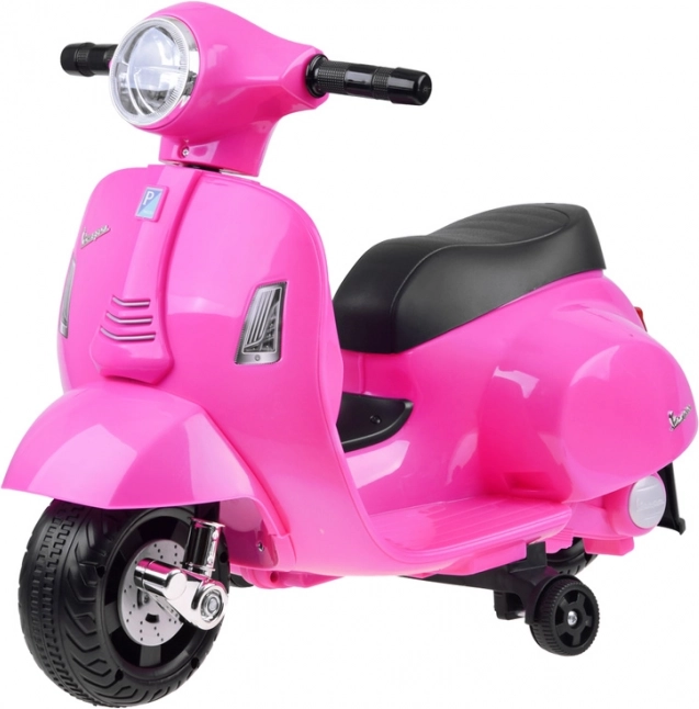 Gyermek Elektromos Robogó Vespa – rózsaszín