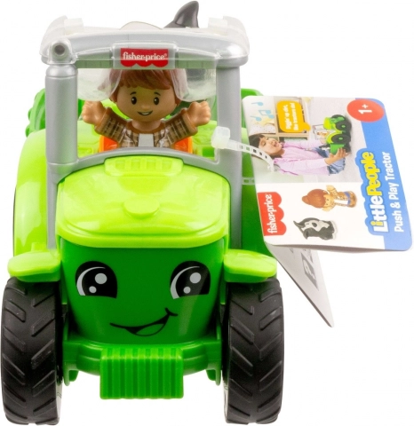 Interaktív zenei traktor LITTLE PEOPLE figurákkal