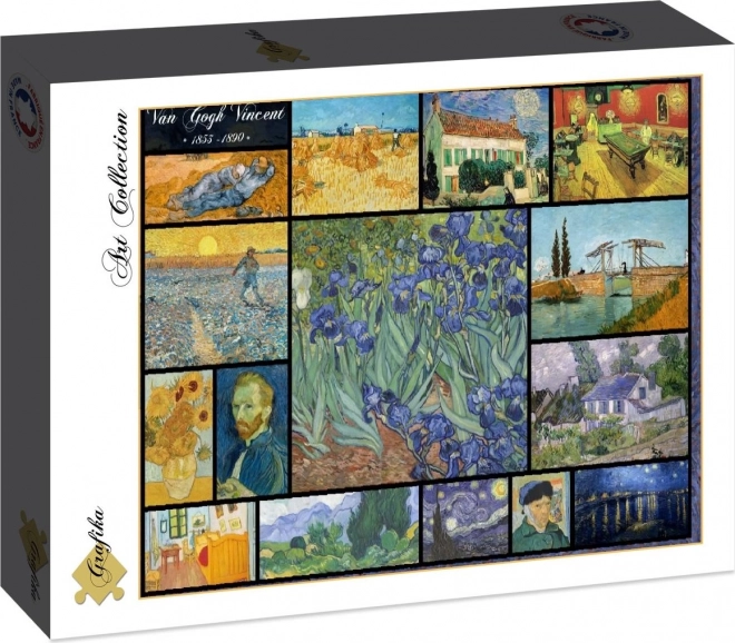 Vincet Van Gogh kolázs puzzle 2000 darabos