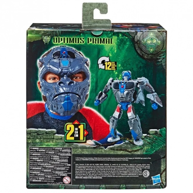 Transformers Optimus Primal maszk figura