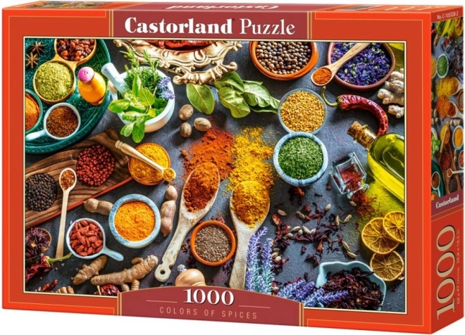 Fűszerek színei 1000 darabos Castorland puzzle